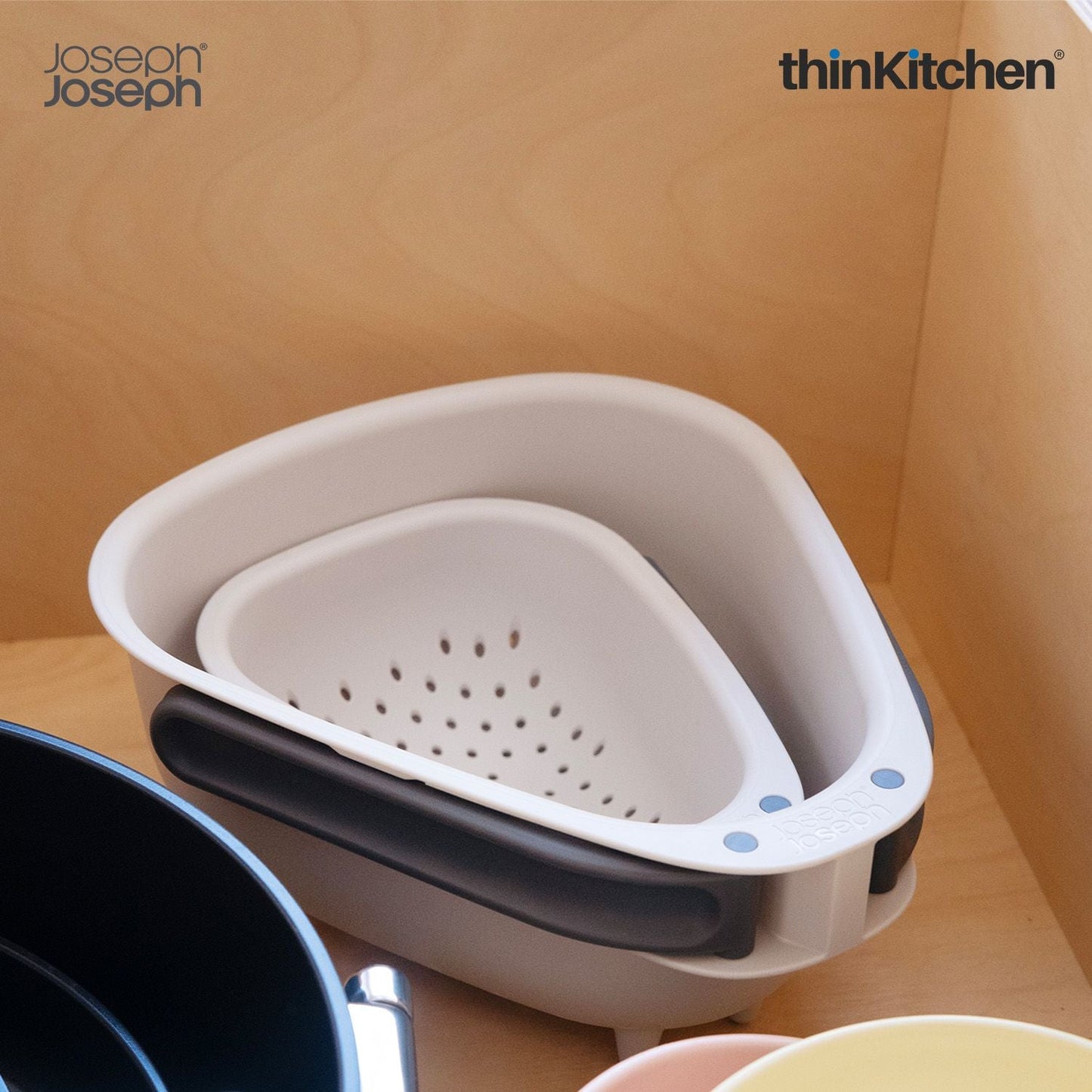 Joseph Joseph Droplet Large Plastic Folding Colander