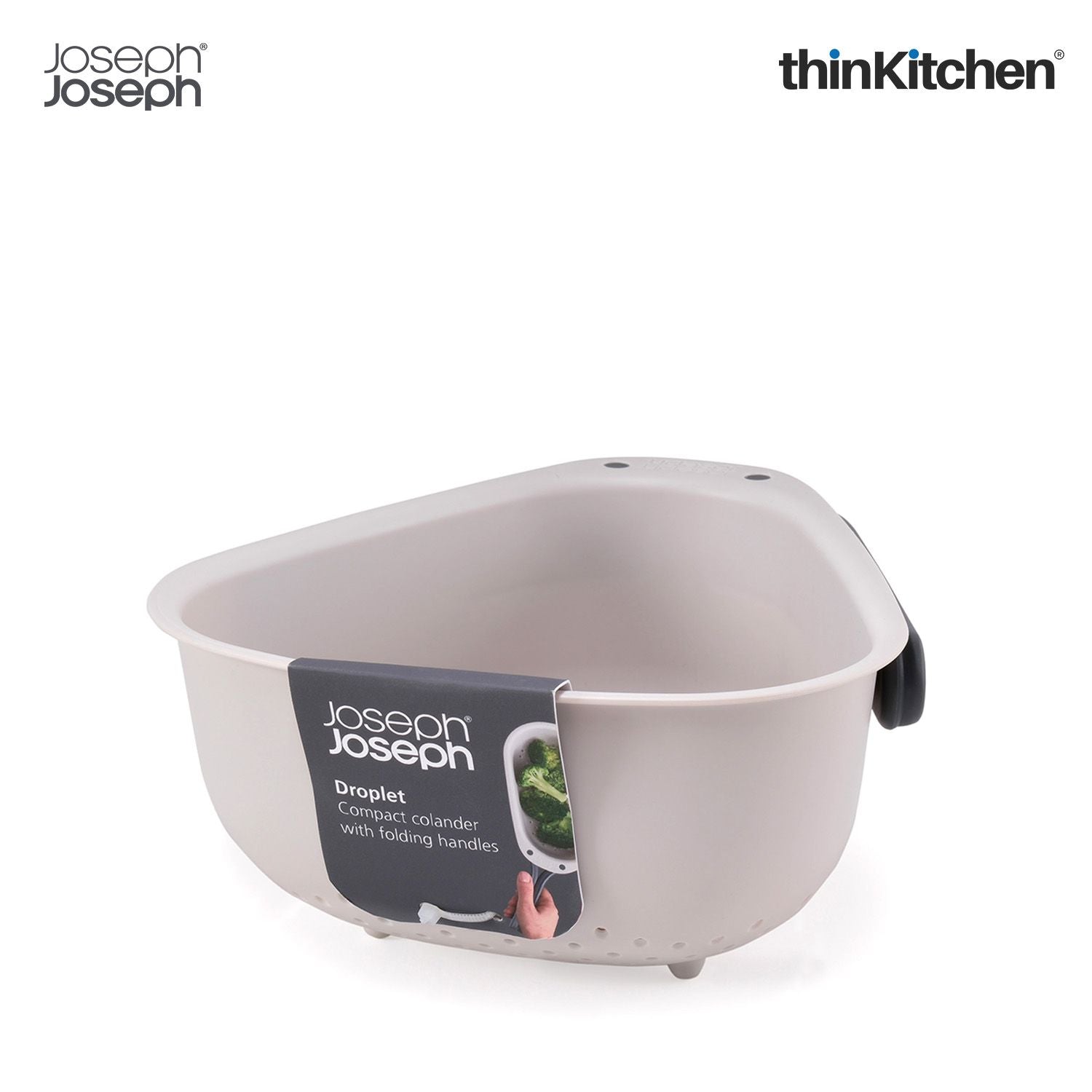 Joseph Joseph Droplet Large Plastic Folding Colander - 6