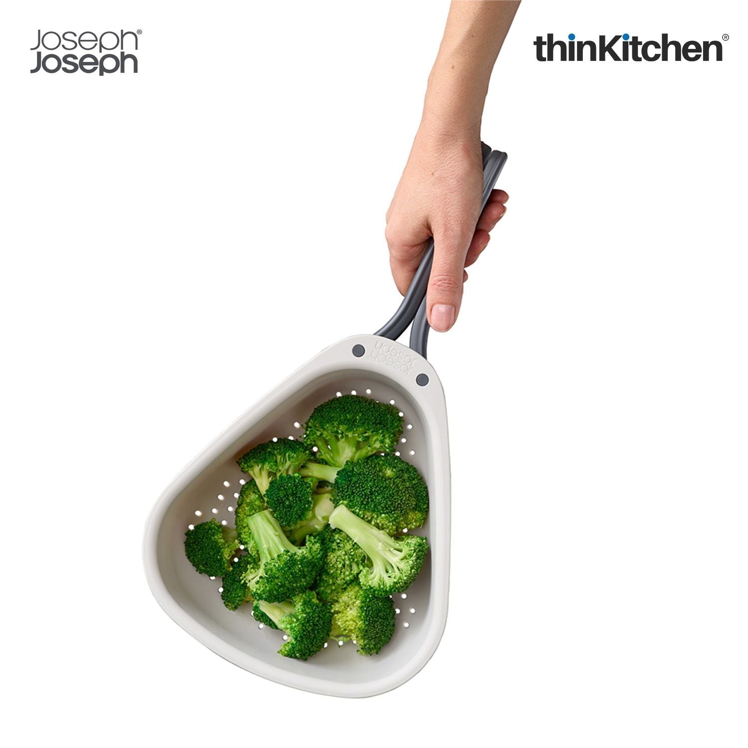 Joseph Joseph Droplet Large Plastic Folding Colander - 8