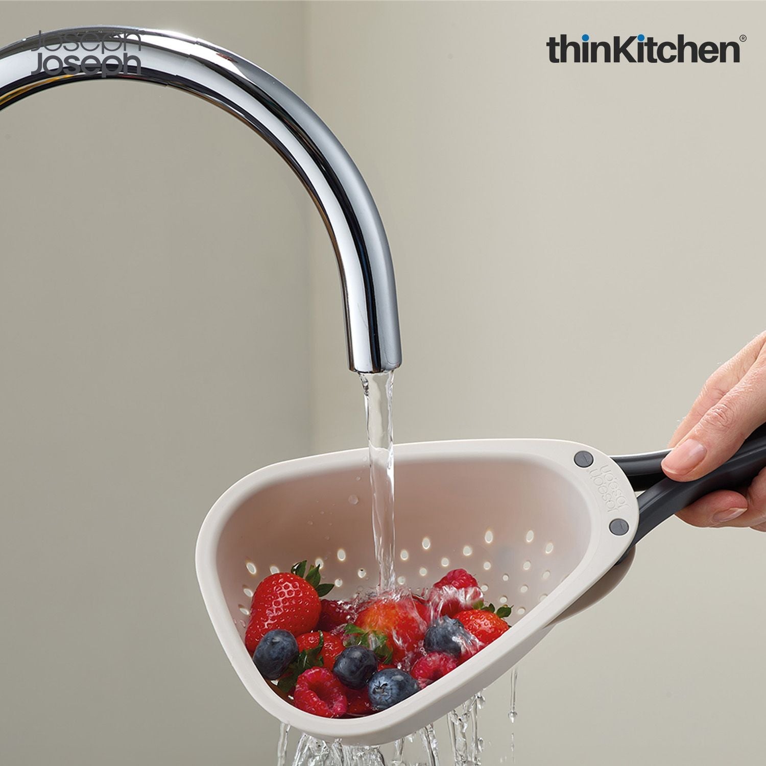 Joseph Joseph Droplet Mini Small Folding Colander - 1