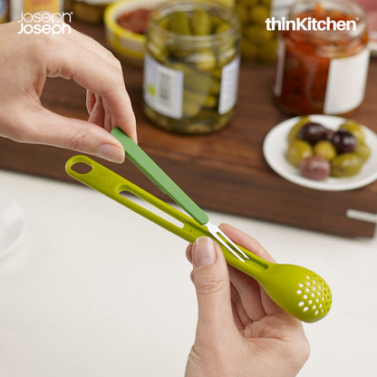 Joseph Joseph Scoop Pick 2 Piece Antipasti Set Green