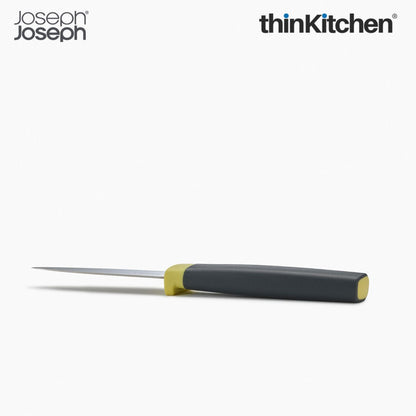 Joseph Joseph Elevate Knives Bamboo 5 Piece Elevate Knife Set With Slimline Bamboo Block