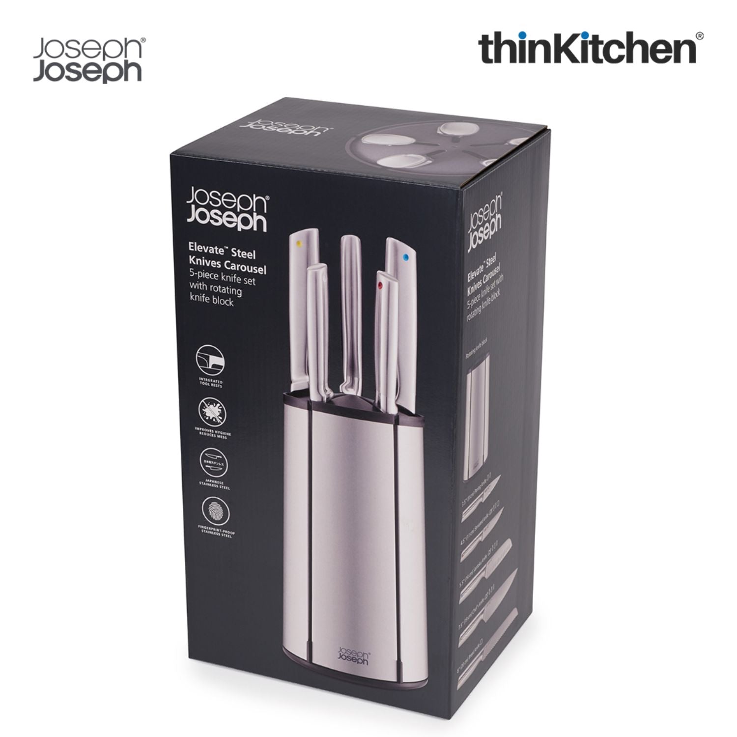 Joseph Joseph Elevate Steel Knives Carousel - 6