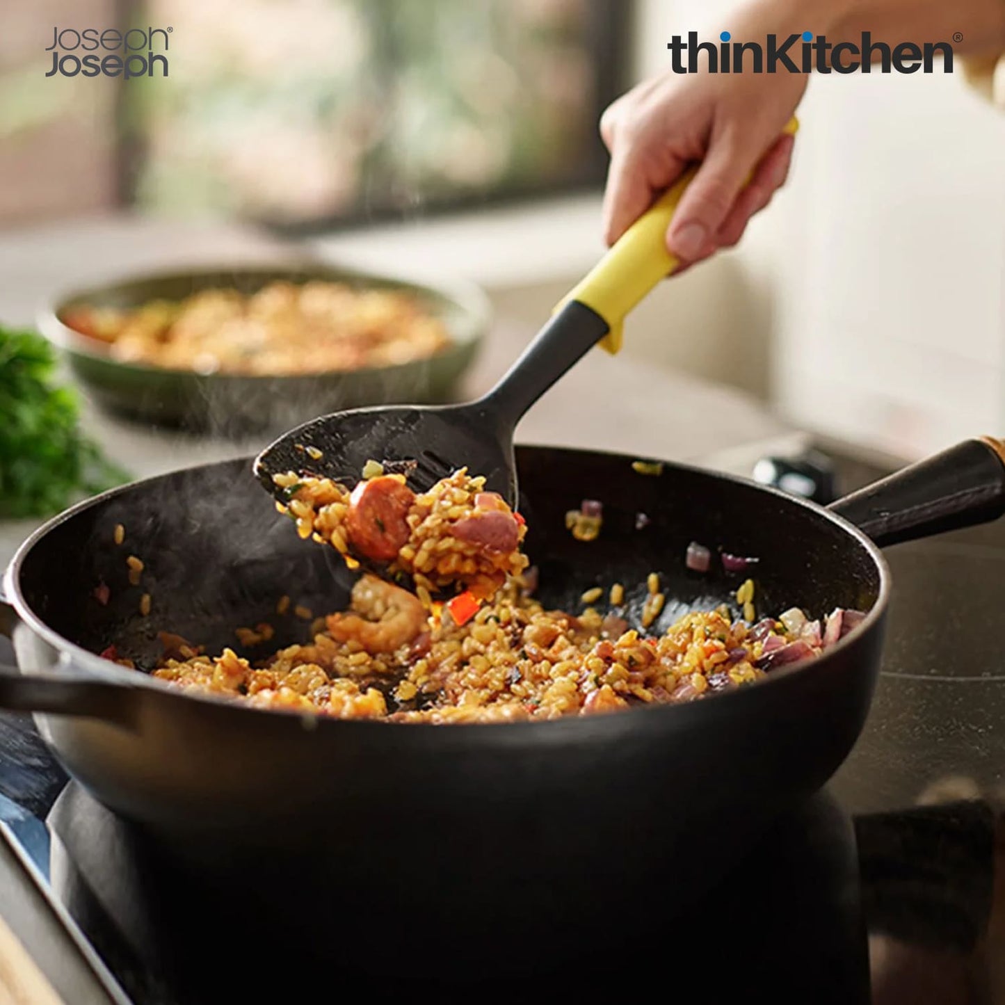 Joseph Joseph Duo Slotted Turner (Light Yellow)