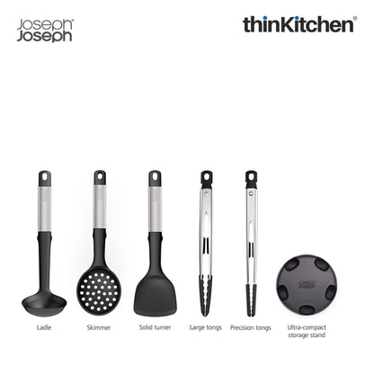 Joseph joseph Elevate Fusion 5pc Silicone Set w/stand