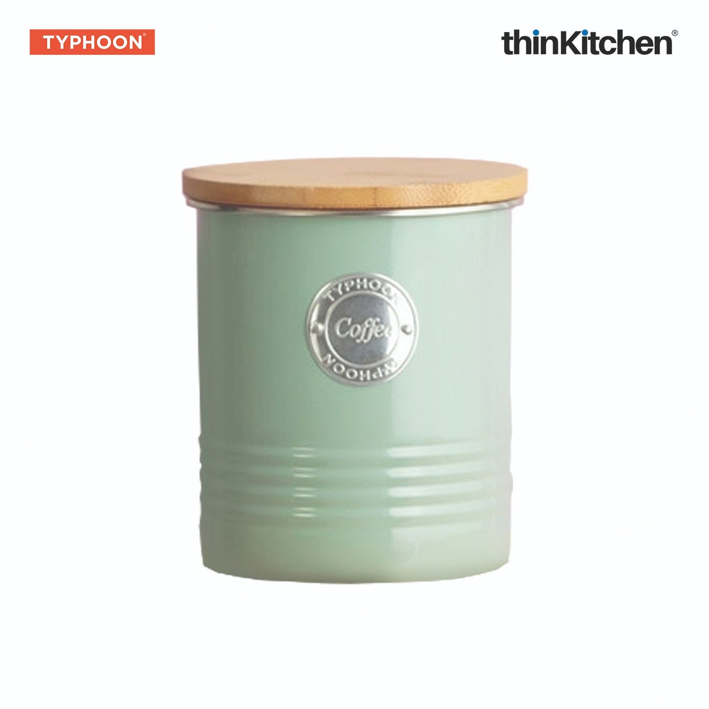 Typhoon Living Collection | 1-Quart Coffee Canister - Sage