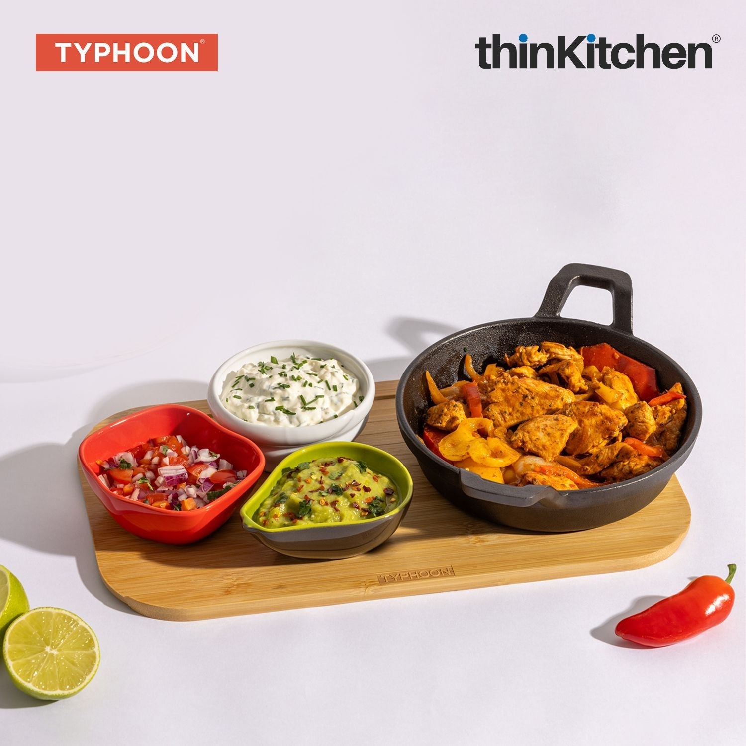 TYPHOON FAJITA SERVING SET - 1