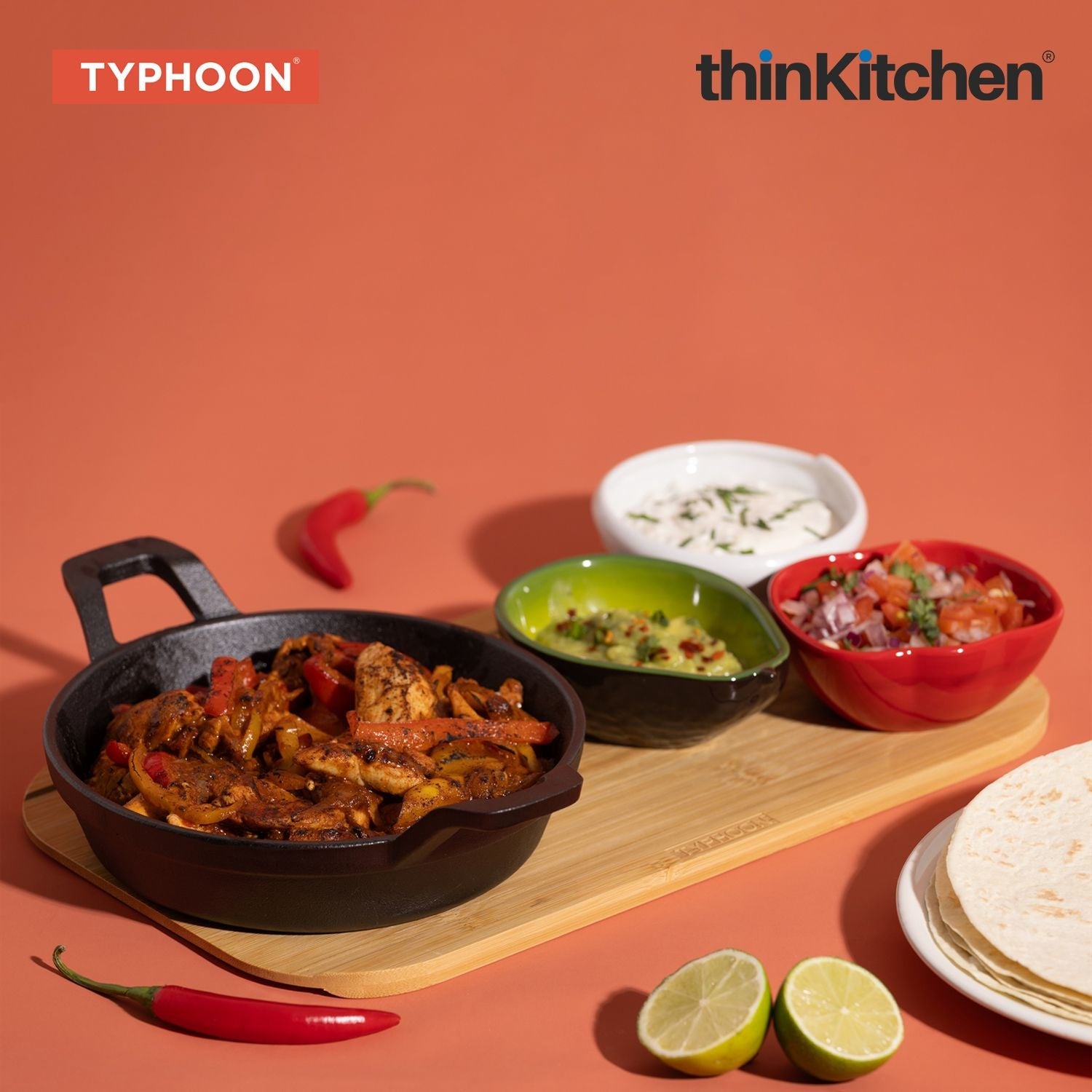 TYPHOON FAJITA SERVING SET - 2