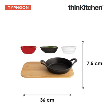 TYPHOON FAJITA SERVING SET