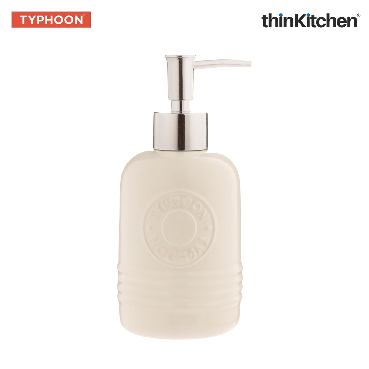 Typhoon Living Cream Soap Dispenser & Tumbler Set