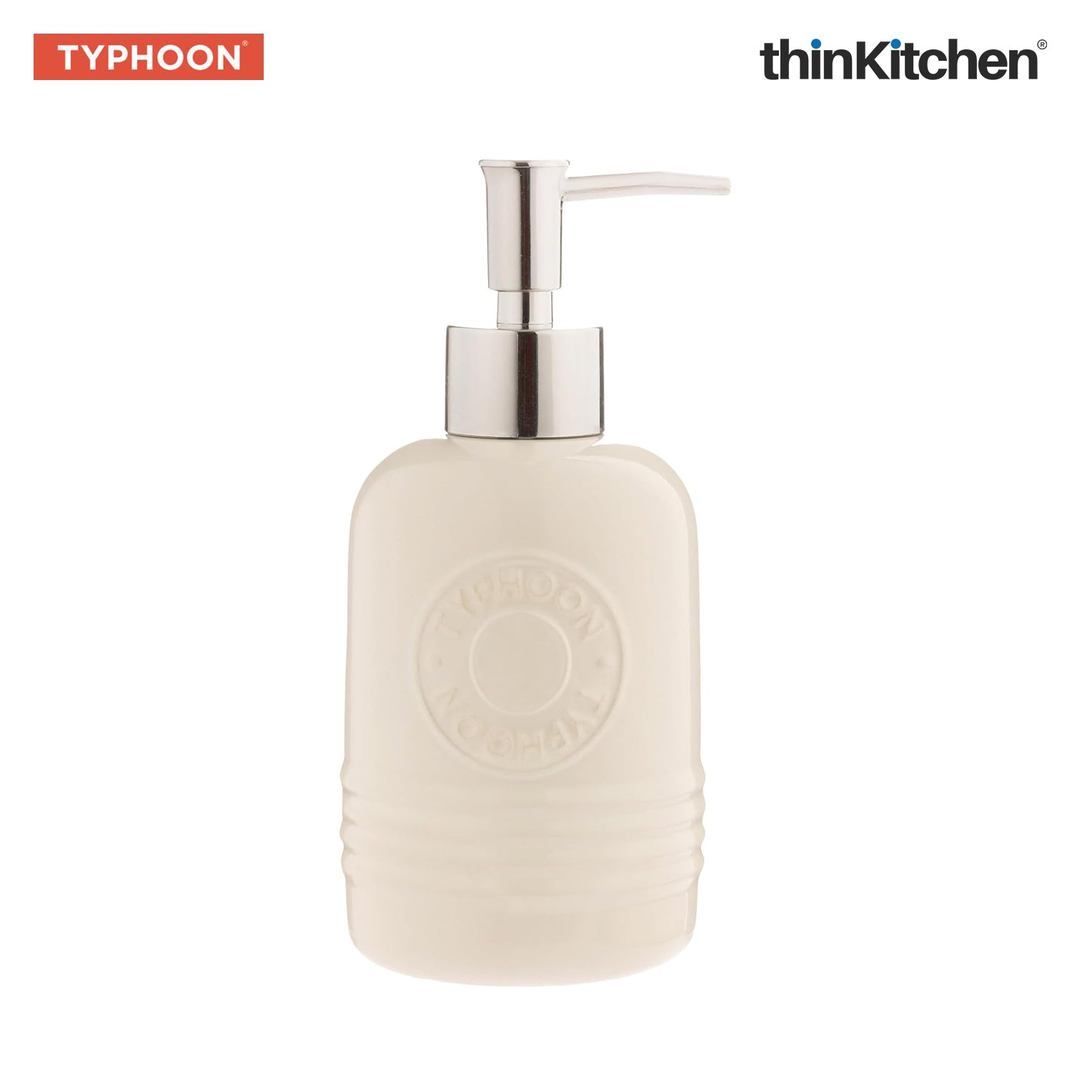 Typhoon Living Cream Soap Dispenser & Tumbler Set - 4