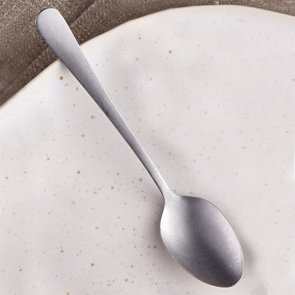 Amefa Austin Stonewash Stainless Steel Dinner Spoons Set, 12-Pieces