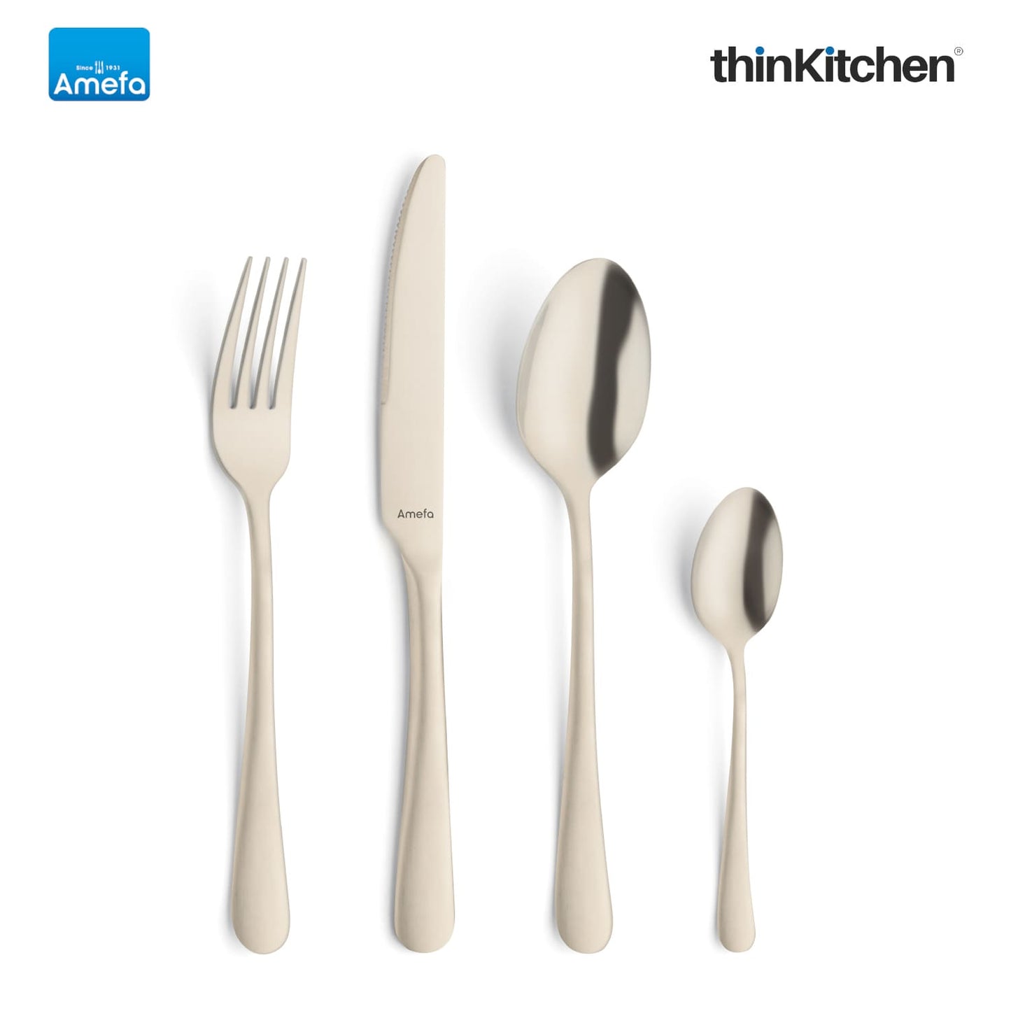 Amefa Austin 24-pcs Cutlery Set (Champagne PVD)