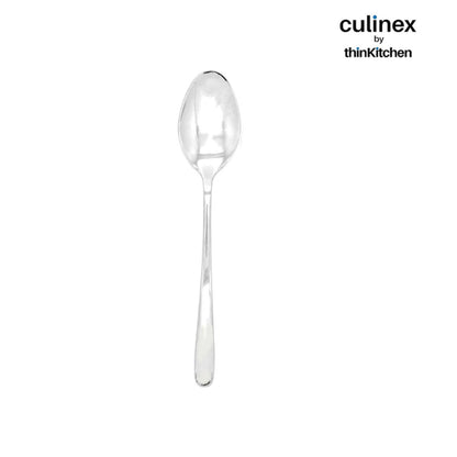 Culinex by thinKitchen | Dora 18/8 Stainless Steel All Purpose Spoon, Mirror Finish, Set of 6