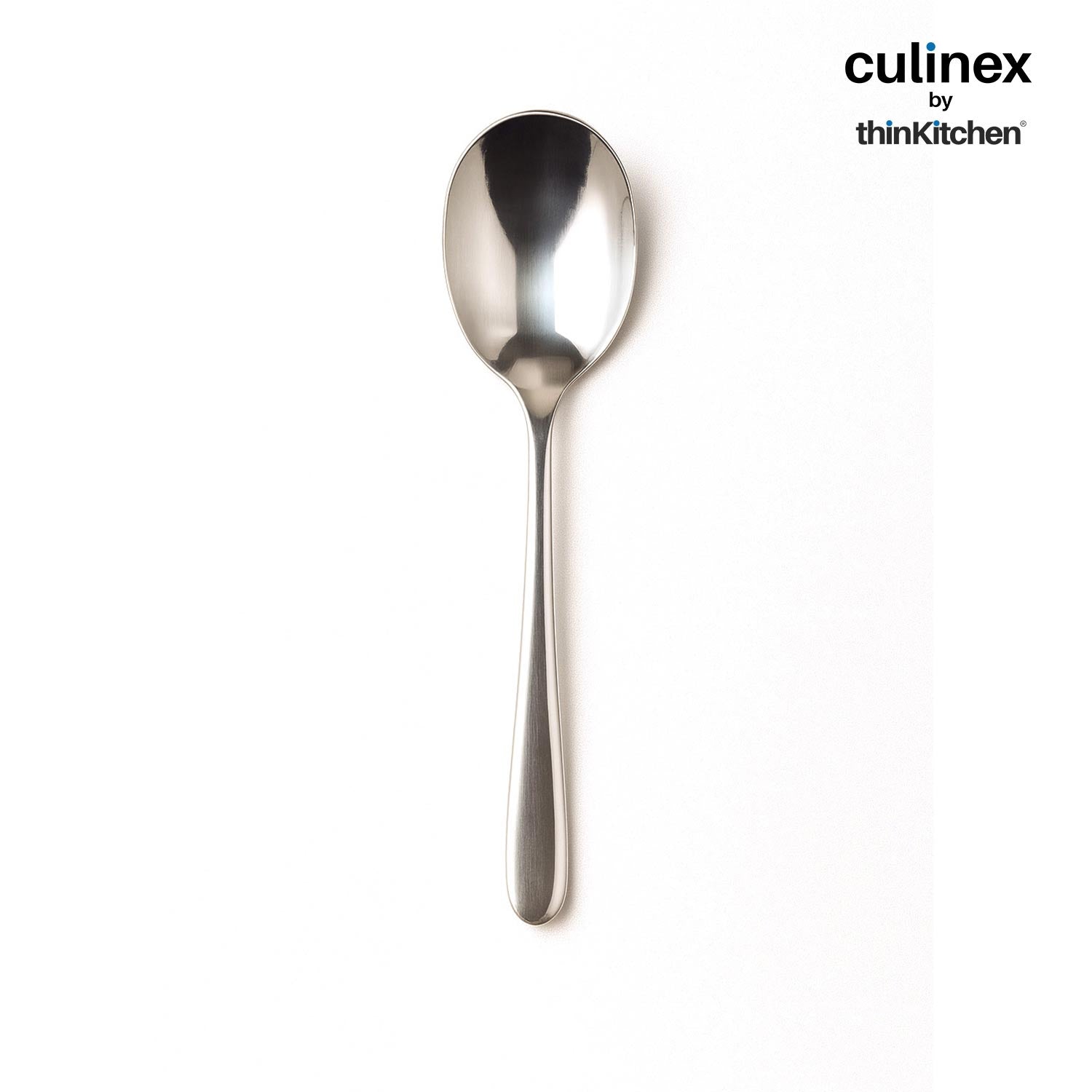 Culinex by thinKitchen|Dora 18/8 Stainless Steel Small Soup Spoon Set of 6 - 3