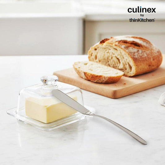Culinex by thinKitchen|Dora 18/8 Stainless Steel Butter Knife Set of 2
