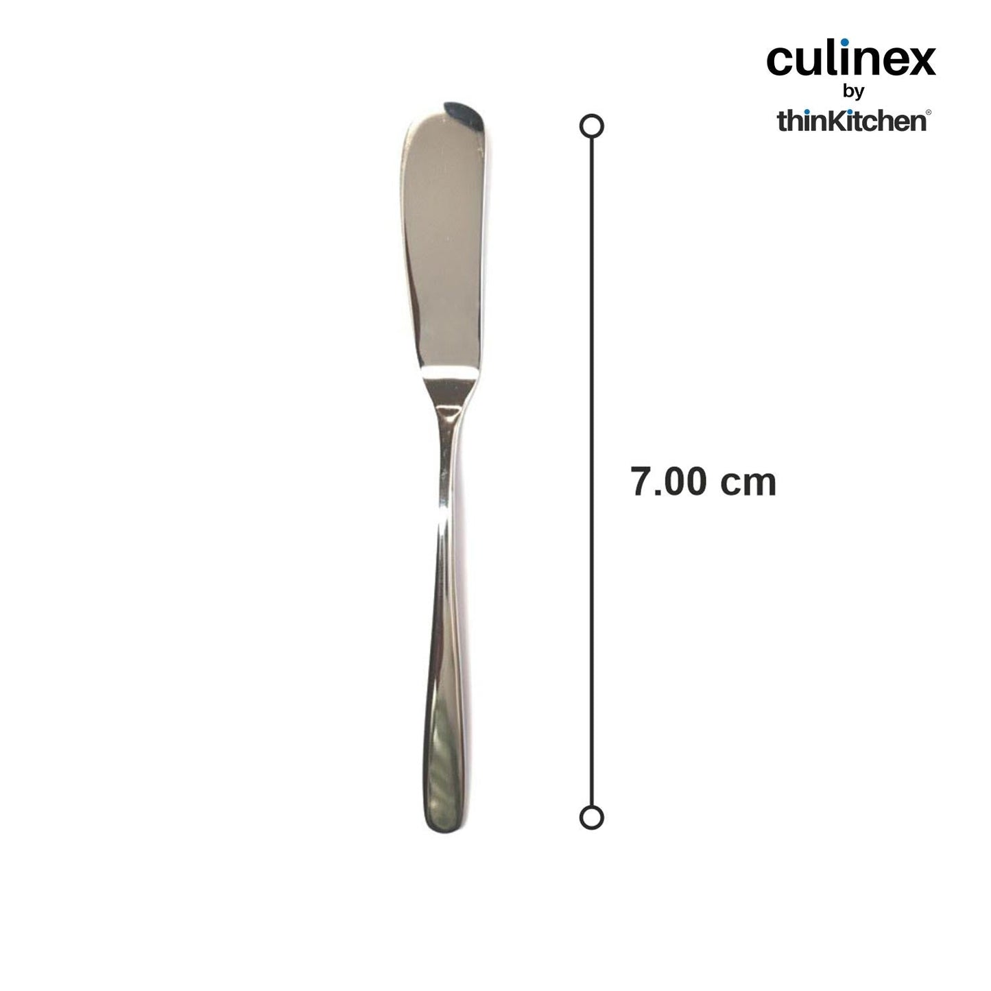 Culinex by thinKitchen|Dora 18/8 Stainless Steel Butter Knife Set of 2