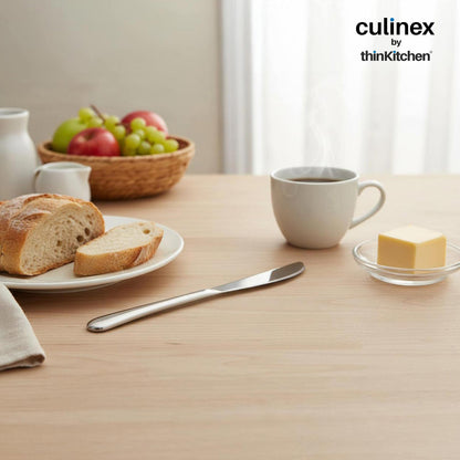 Culinex by thinKitchen|Dora 18/8 Stainless Steel Dinner Knife Set of 2