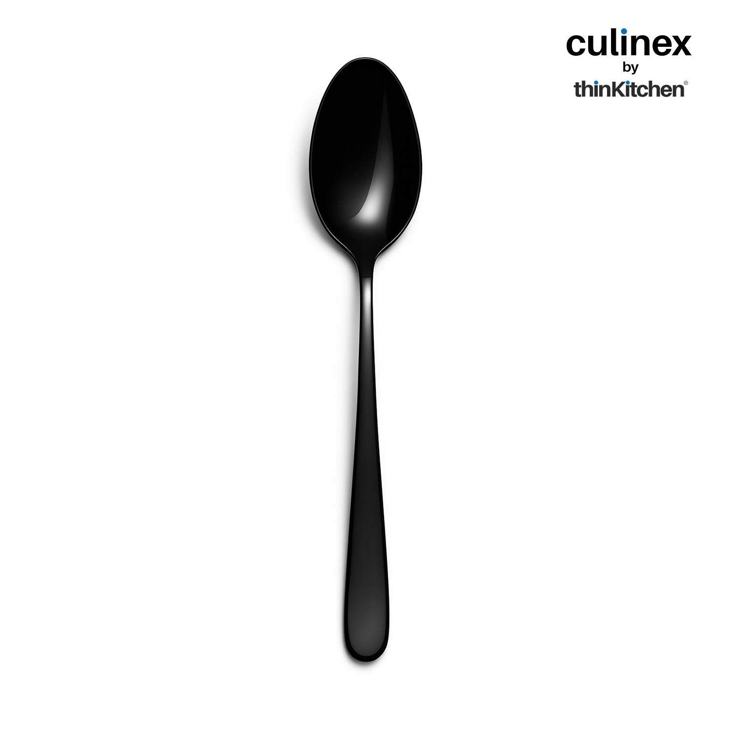 Culinex by thinKitchen|Dora 18/8 Stainless Steel - Black PVD Dinner Spoon Set of 6 - 4