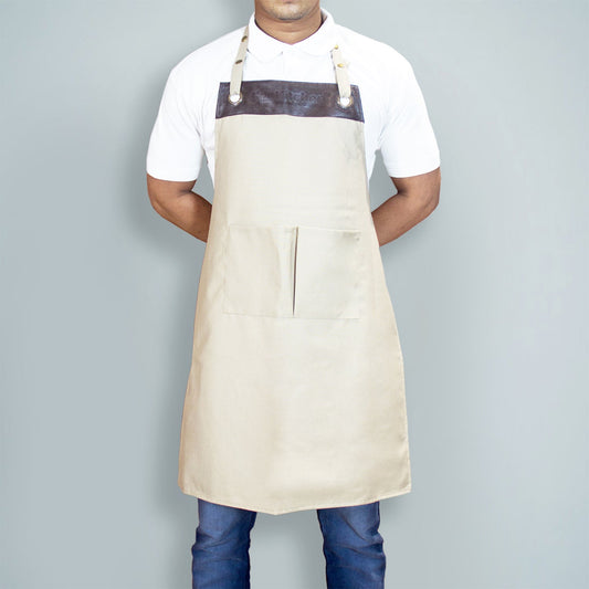 thinKitchen™ Beige Apron with Pockets