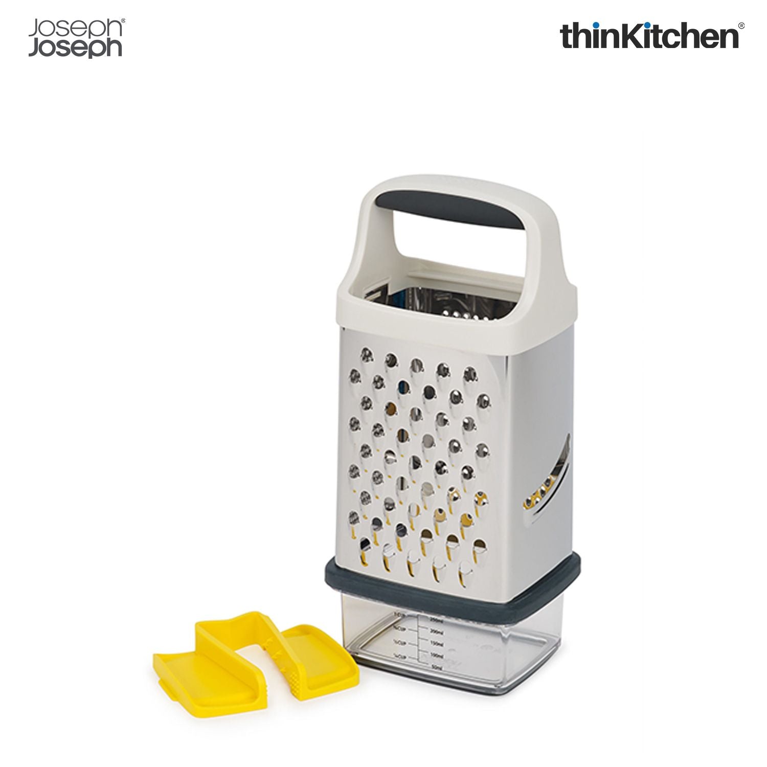 Joseph Joseph Multi-Grip Box Grater with Precision Food Grip - 10