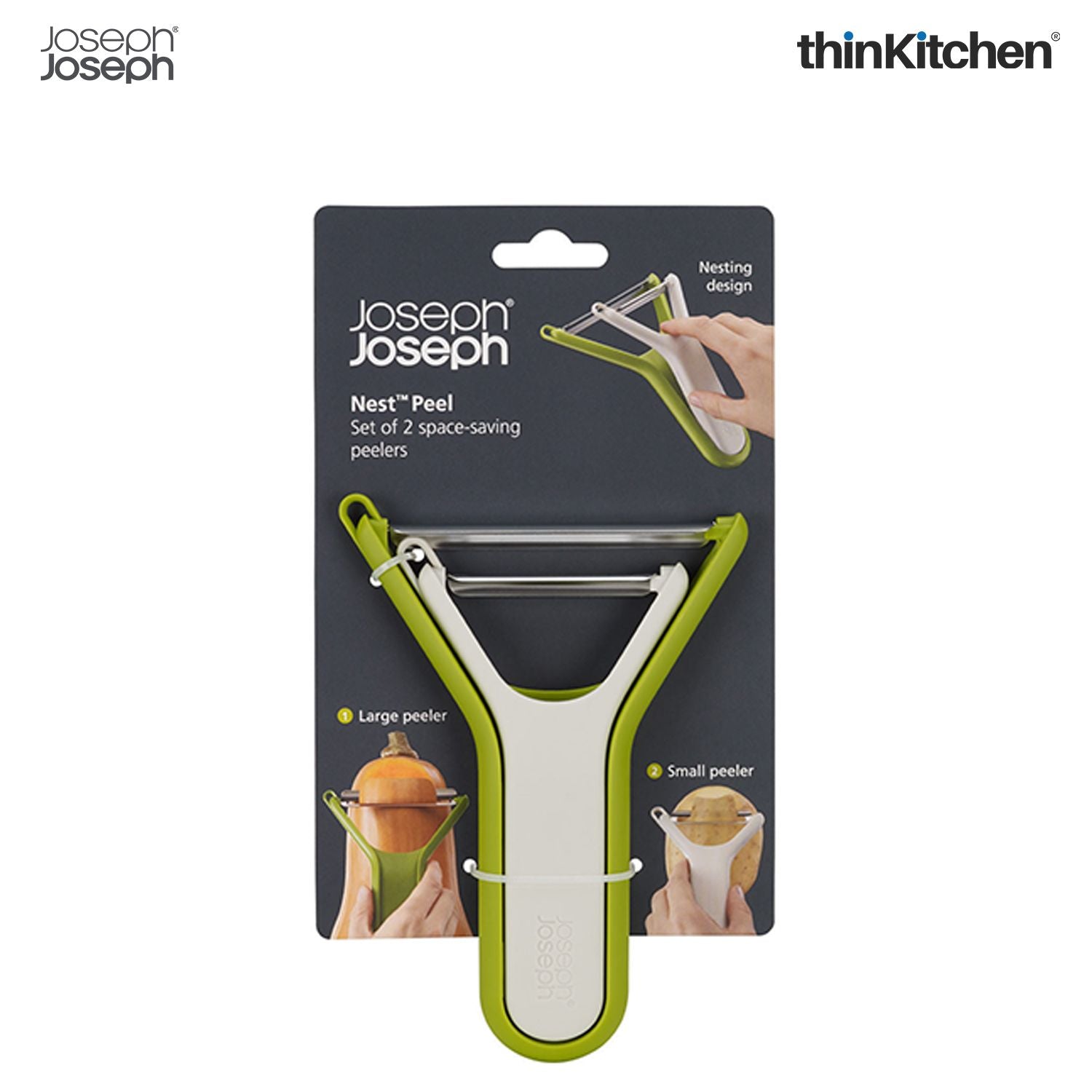 Joseph Joseph Nest Peel Set of 2 peelers - 8