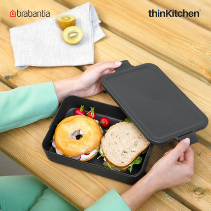 Typhoon x Brabantia combo set: Pure Color Change Sealife Bottle x Make & Take Large Lunch Box