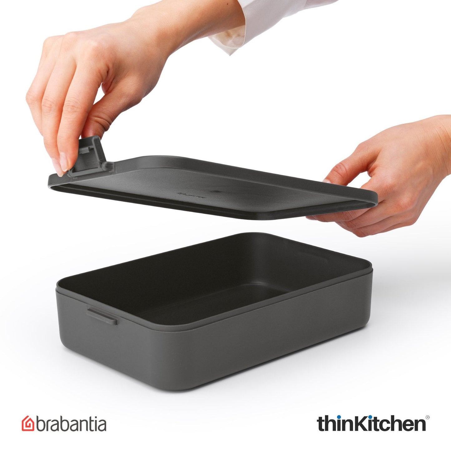 Typhoon x Brabantia combo set: Pure Color Change Sealife Bottle x Make & Take Large Lunch Box