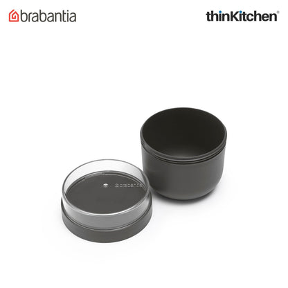 Brabantia Dark Grey Make & Take Breakfast Bowl, 0.5L