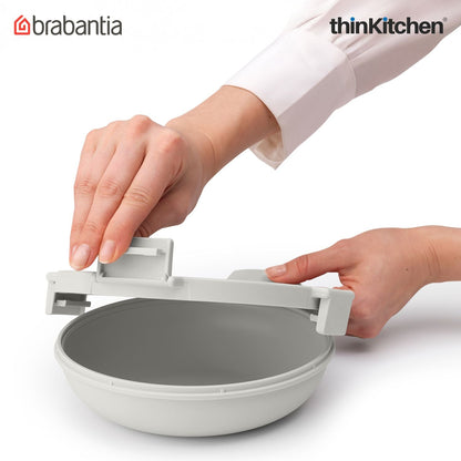 Brabantia Light Grey Make & Take Lunch Bowl, 1L, Plastic