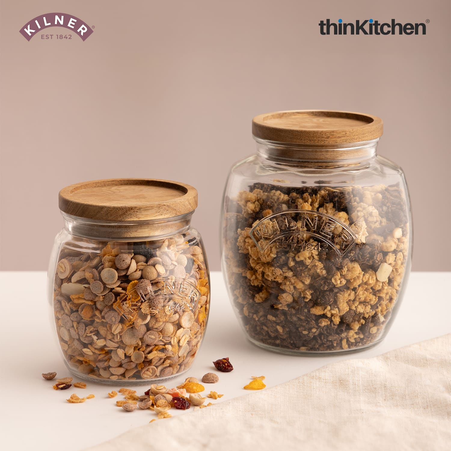 Kilner Unviersal Jar 0.85 Ltr - 1