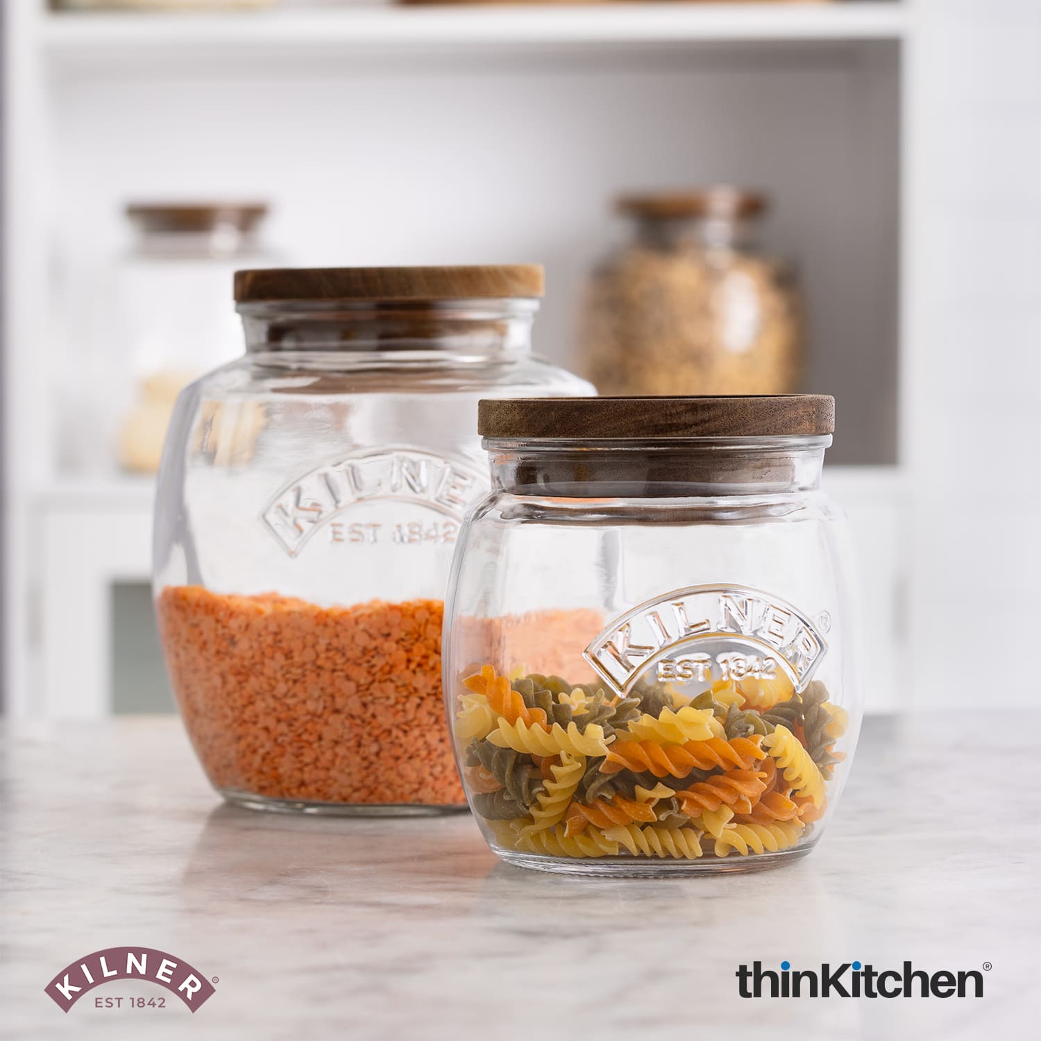 Kilner Unviersal Jar 0.85 Ltr - 3