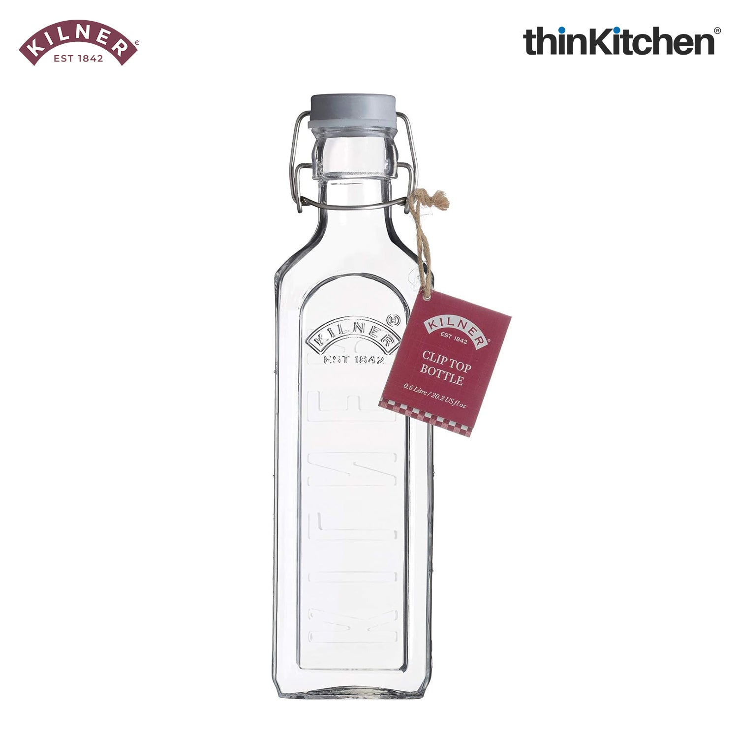 Kilner Clip Top Bottle – 0.6L - 7