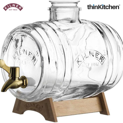 Kilner Barrel Drinks Dispenser – 3.5L