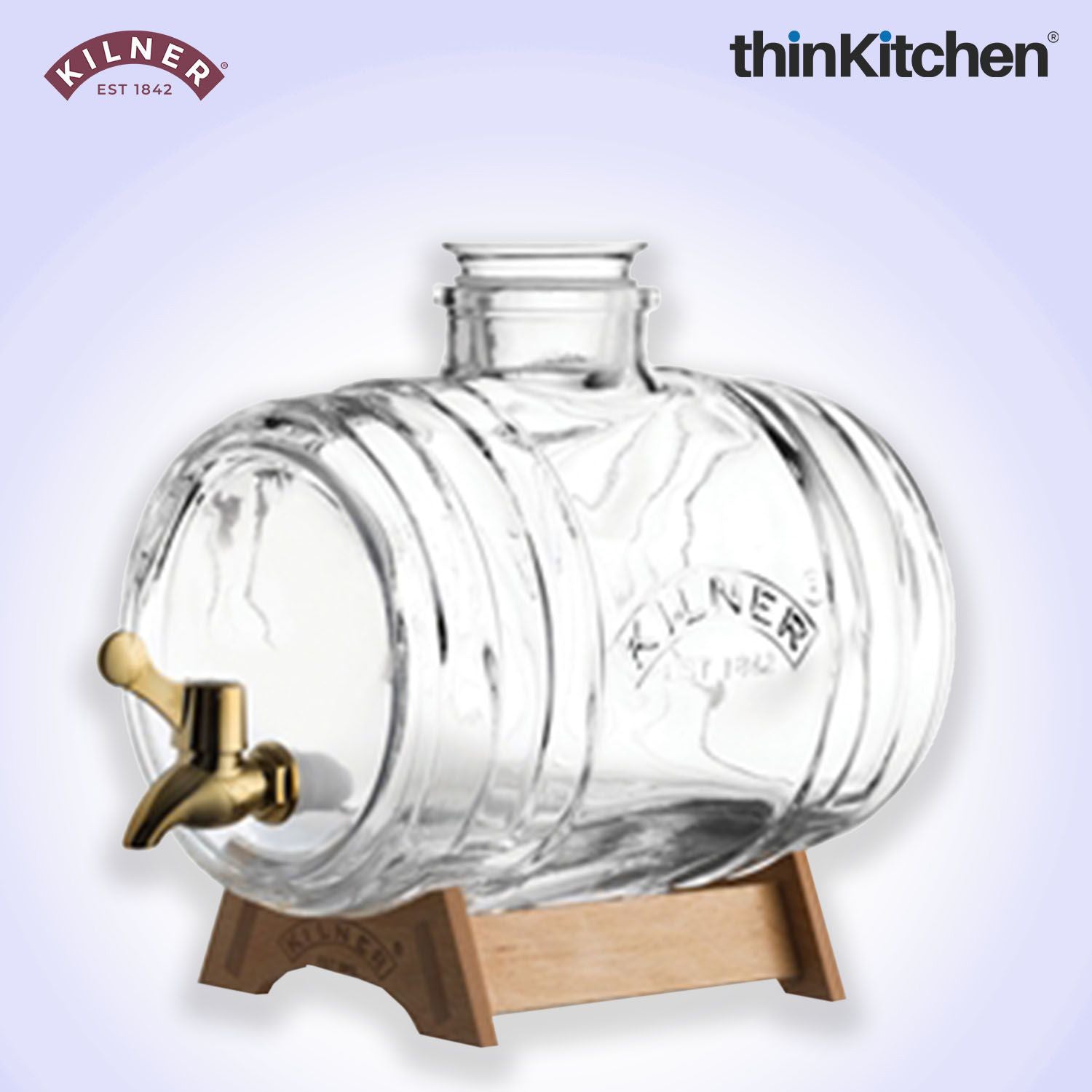 Kilner Barrel Drinks Dispenser – 3.5L - 5