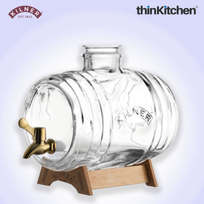 Kilner Barrel Drinks Dispenser – 3.5L