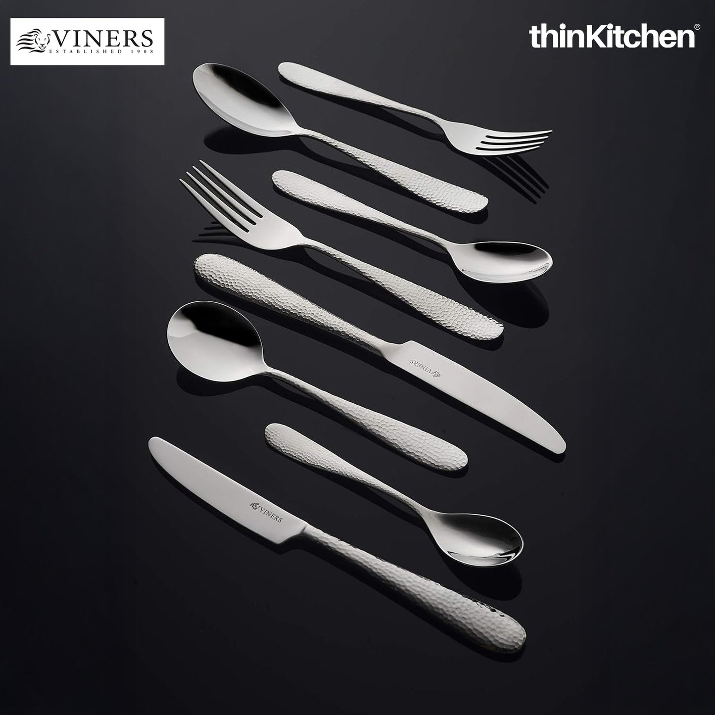 Viners Glamour 18/0 24-Piece Cutlery Giftbox Set
