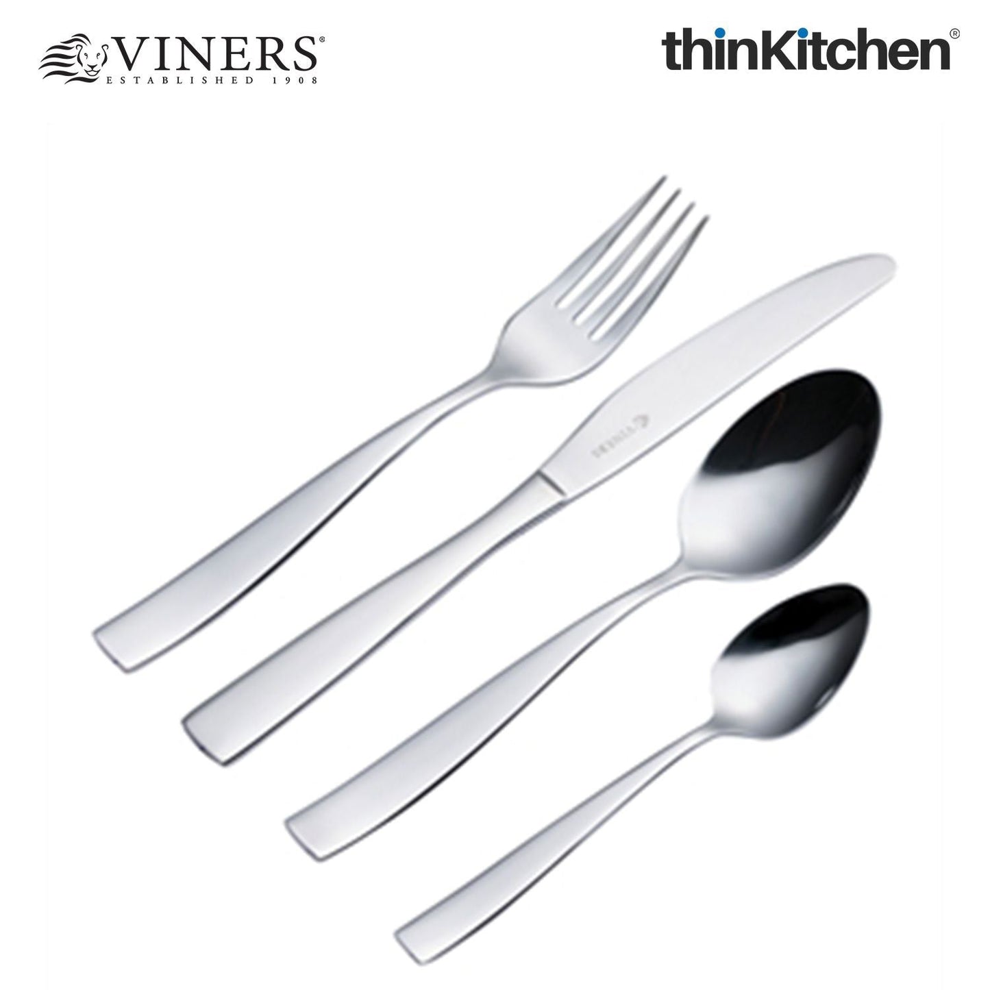 Viners Everyday Purity 18/0 24-Piece Cutlery Giftbox Set