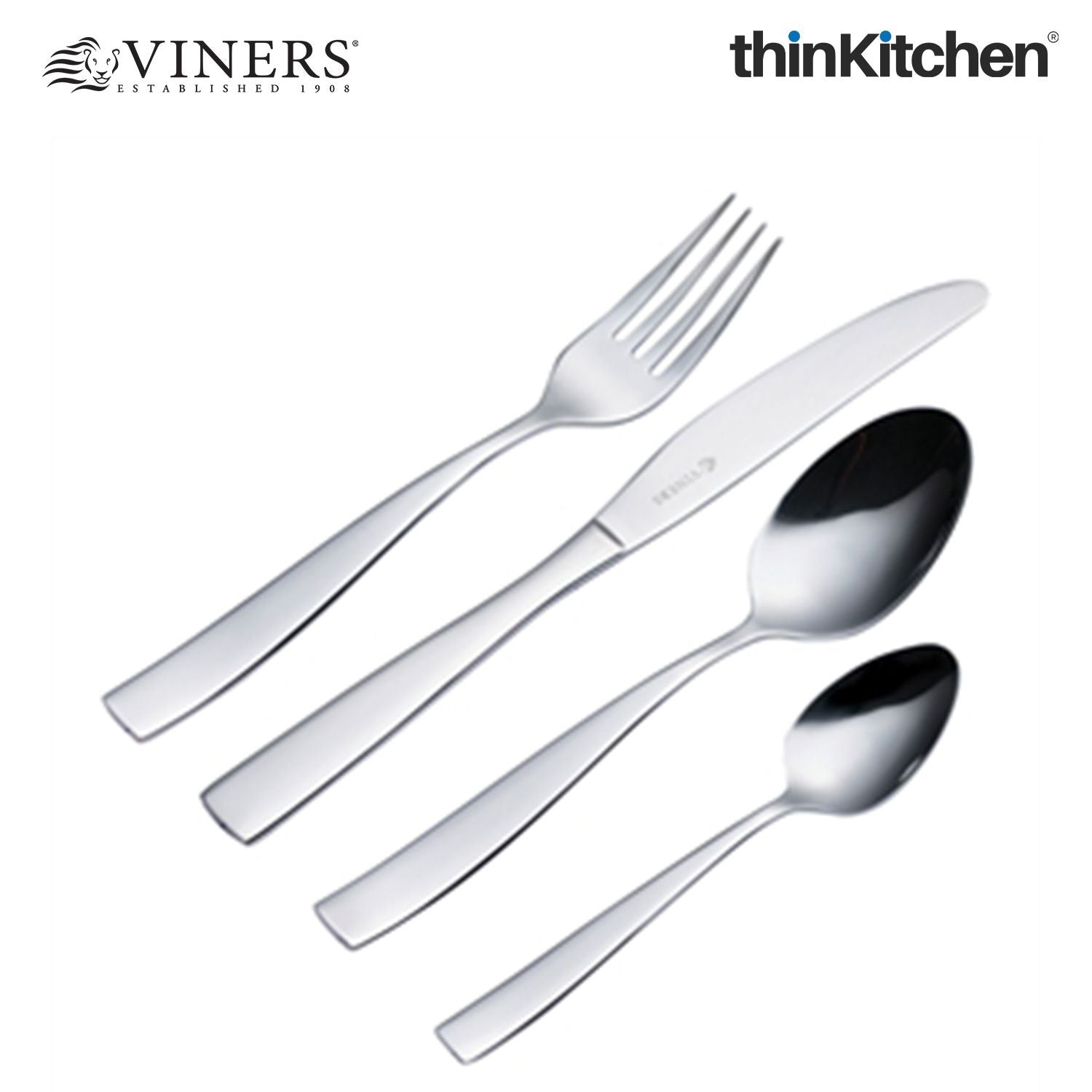 Viners Everyday Purity 18/0 24-Piece Cutlery Giftbox Set - 4