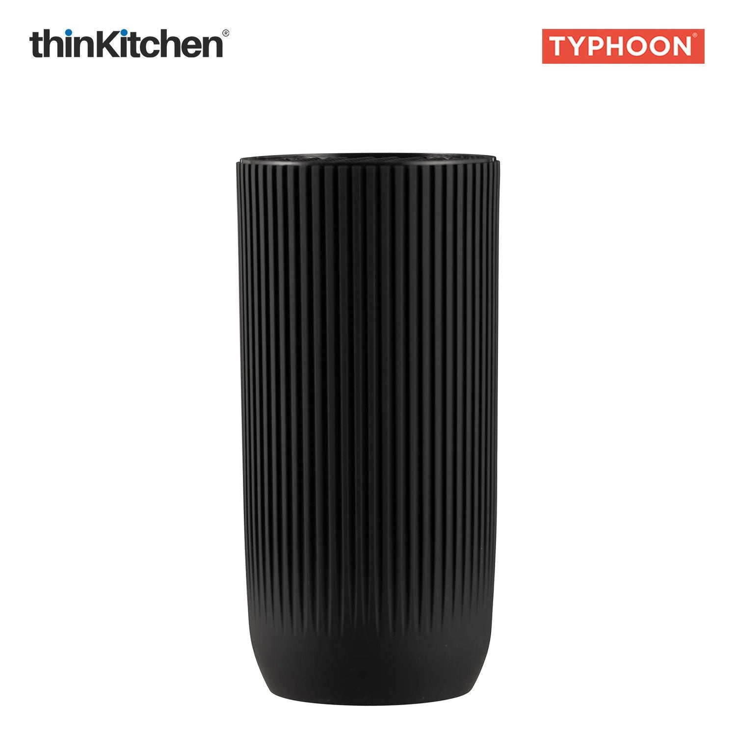 Viners Premium International Stainless Steel Sharp Kitchen Knife Block Set of 5 Pcs, Black Ripple | Cutting & Chopping, Comfortable Grip| Crafted in UK - 4