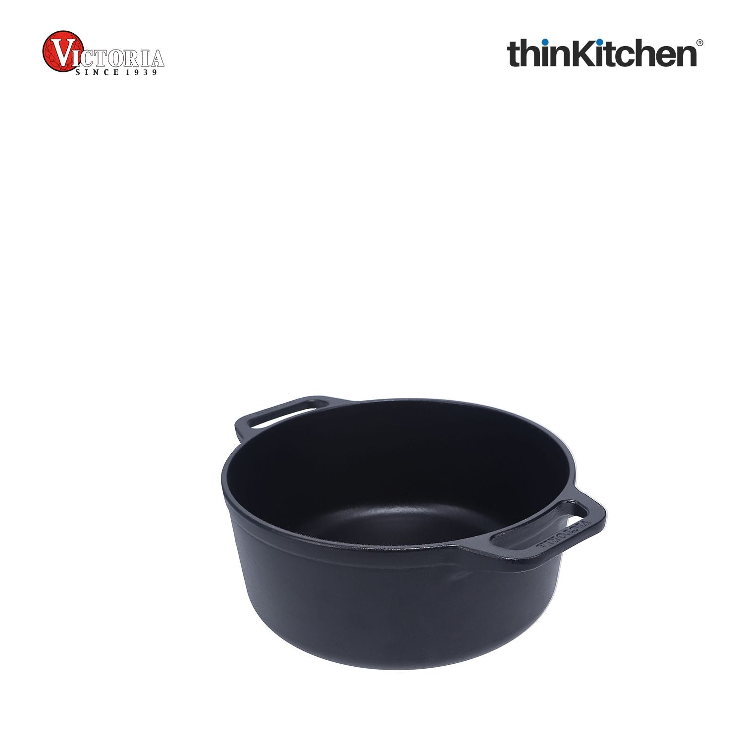 Victoria 7-Quart Cast Iron Dutch Oven with Lid and Dual Loop Handles, Seasoned with Flaxseed Oil, Made in Colombia, Black - 5