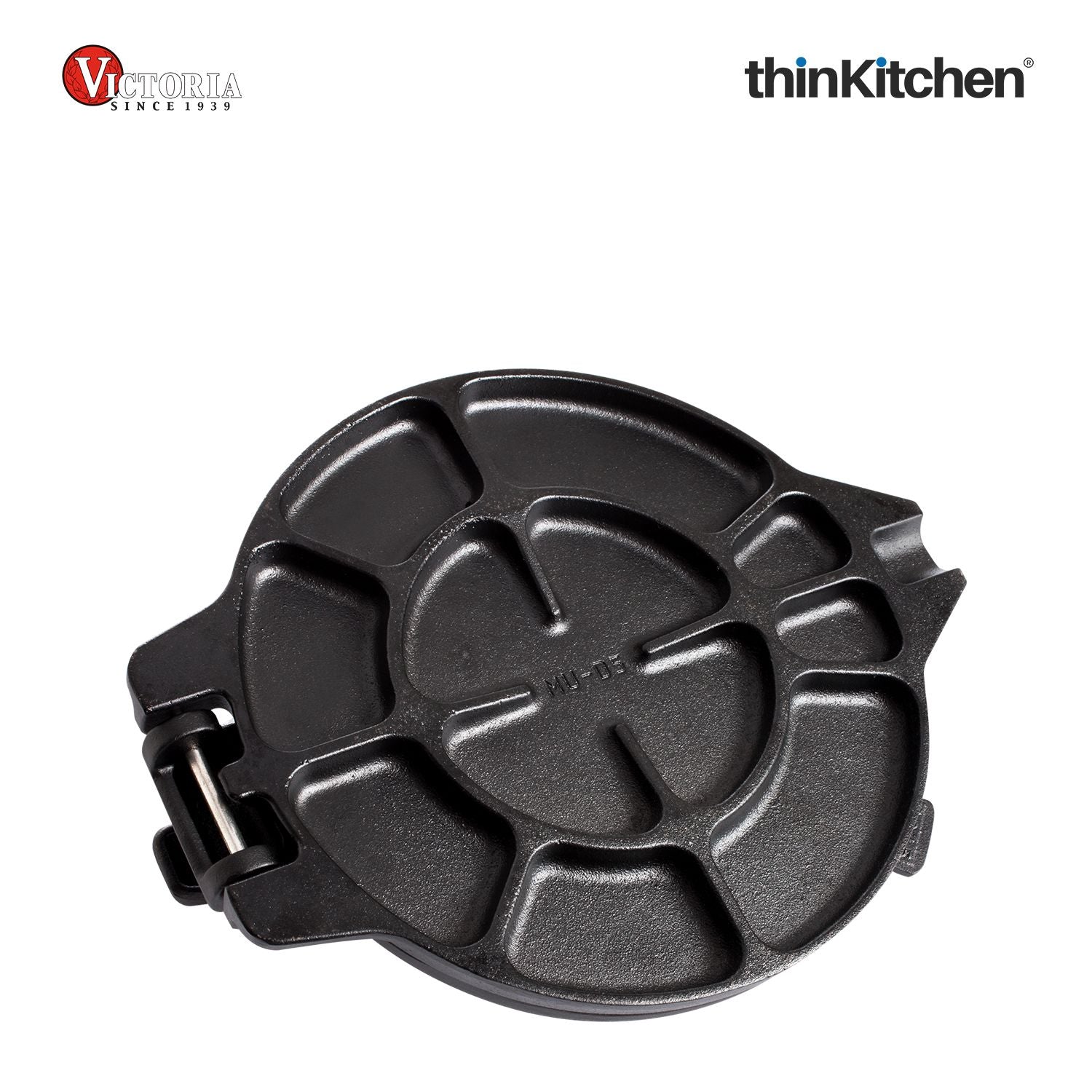 Victoria 8-Inch Cast Iron Tortilla Press | Commercial-Grade Tortilla Maker for Tortillas, Tacos, Roti, Puri & More | Durable HD Iron, Made in Colombia - 4