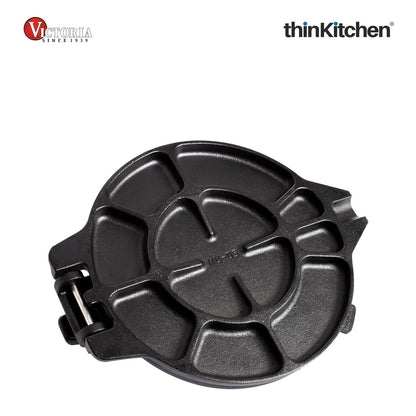 Victoria 8-Inch Cast Iron Tortilla Press | Commercial-Grade Tortilla Maker for Tortillas, Tacos, Roti, Puri & More | Durable HD Iron, Made in Colombia