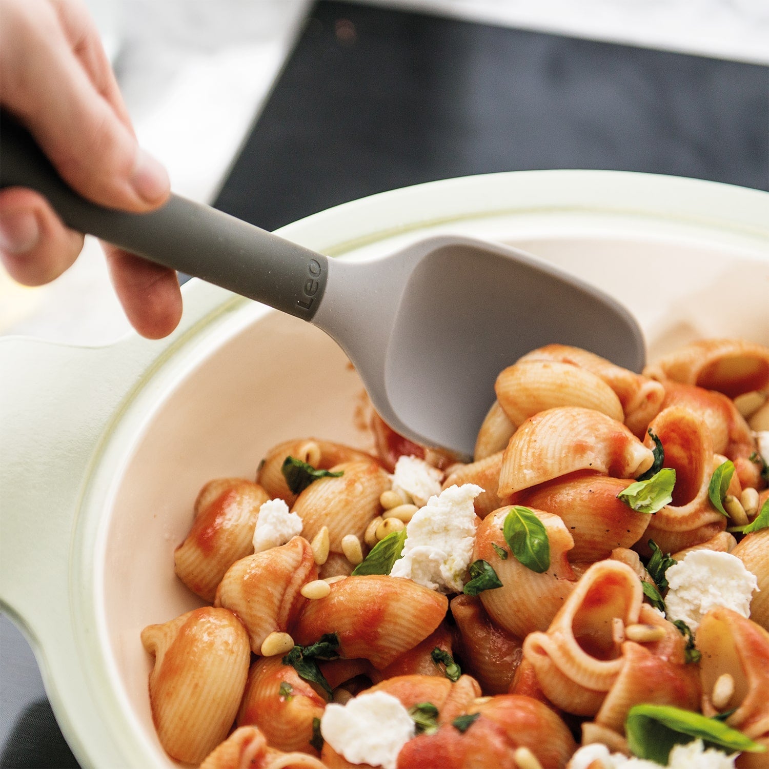 Berghoff Leo Serving Spoon Grey - 1