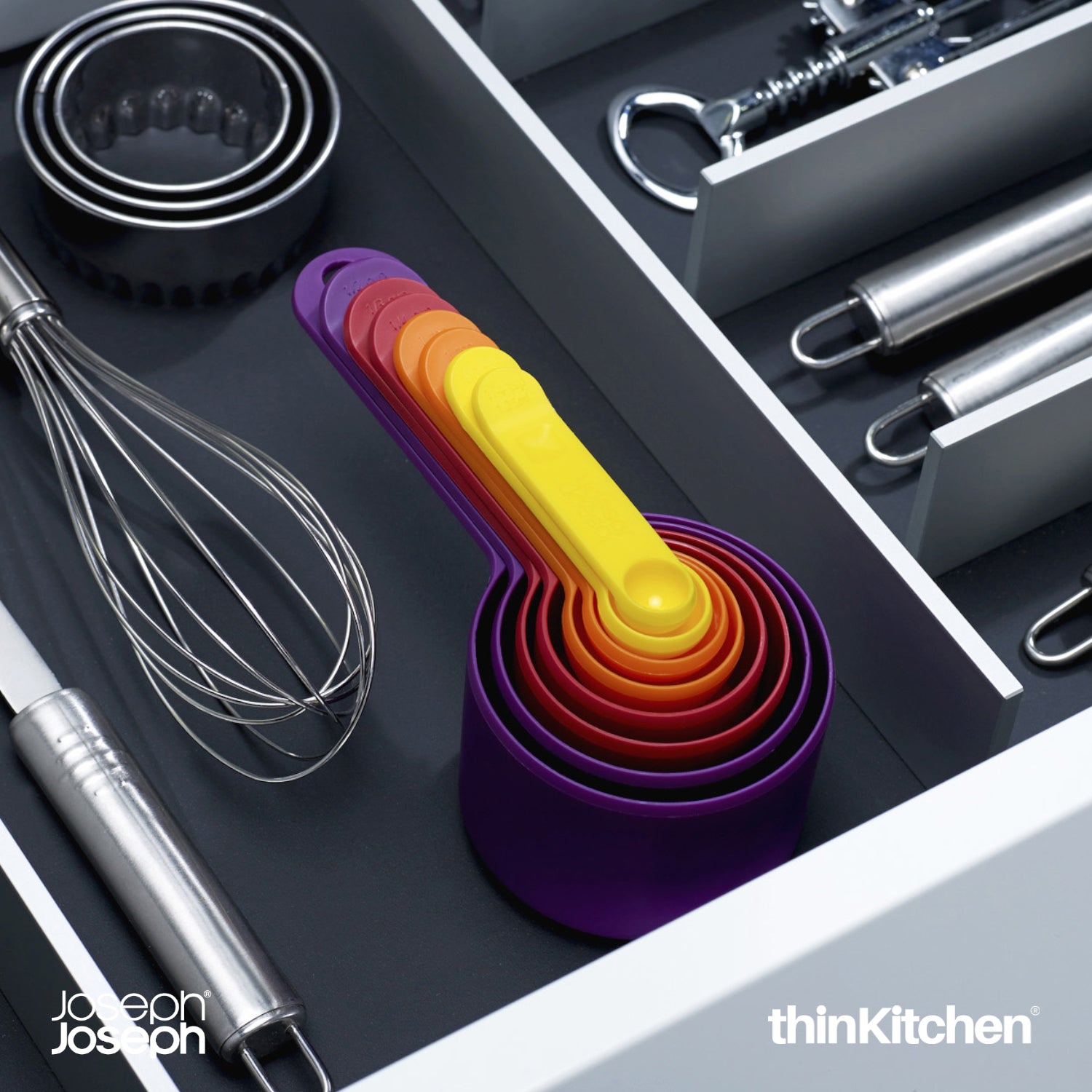 Joseph Joseph Nest Measures Measuring Cups Multicolour - 5