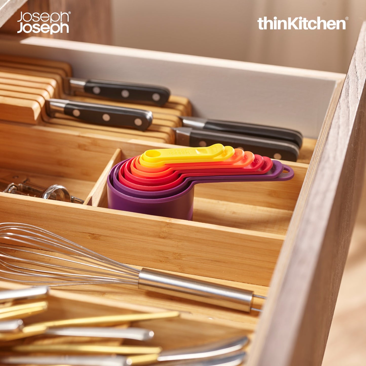 Joseph Joseph Nest Measures Measuring Cups Multicolour