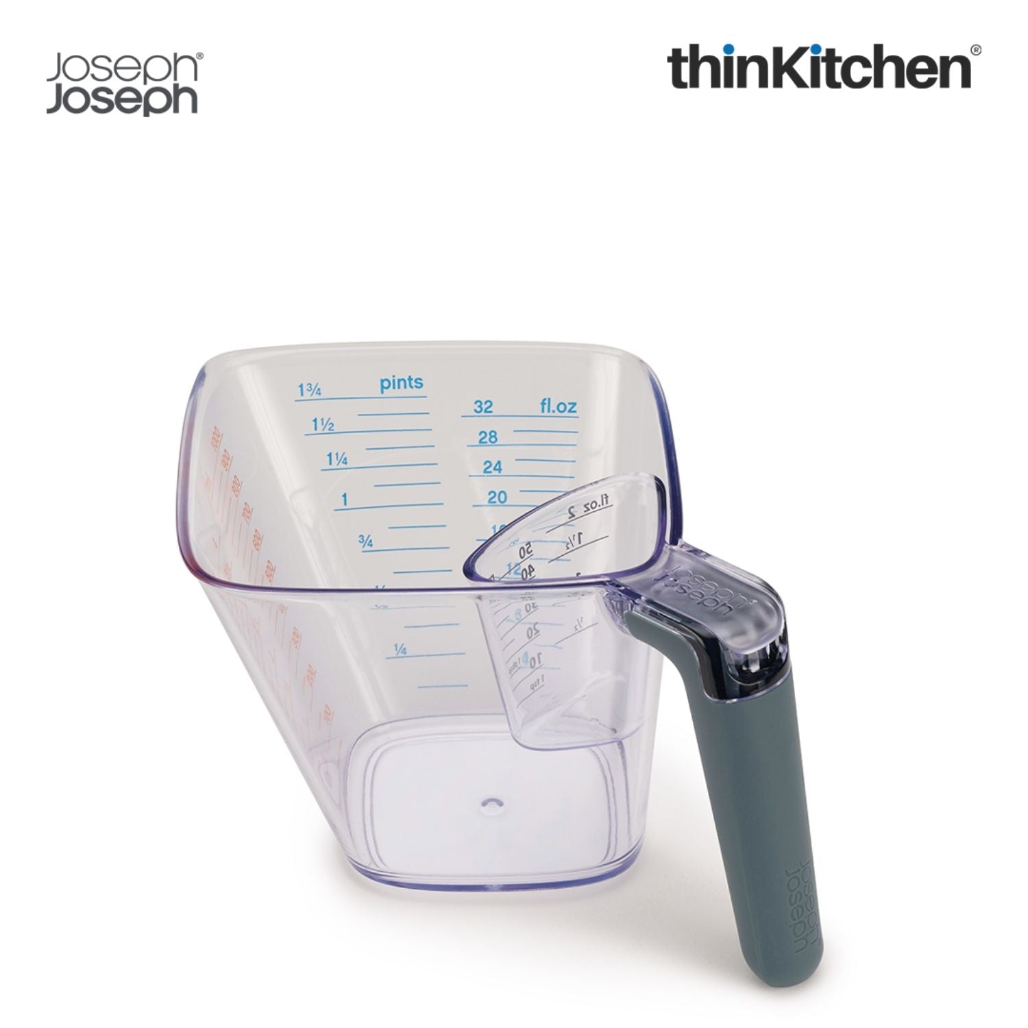 Joseph joseph Align™ 2-piece easy-read measuring jug set - 5