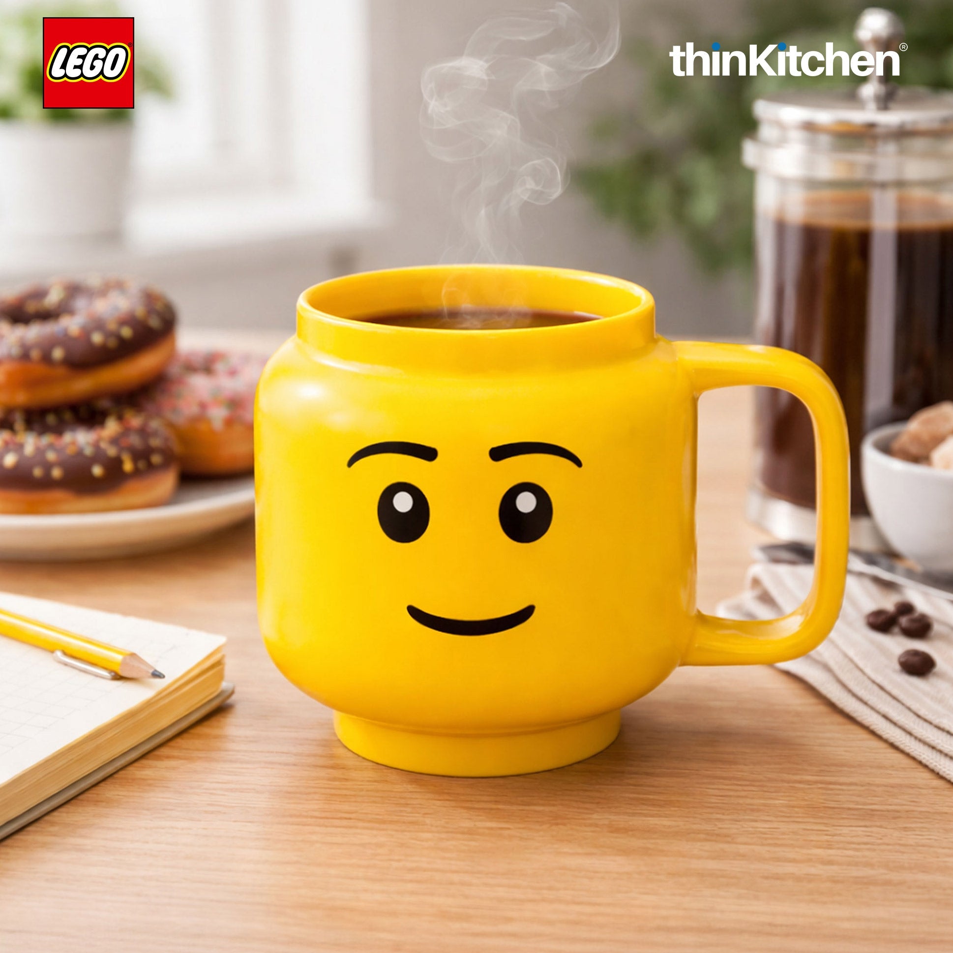 LEGO Iconic Ceramic Mug for Tea, Coffee, 255ml  for Kids & Adults | Gift Mug for Office & Home Use - 3