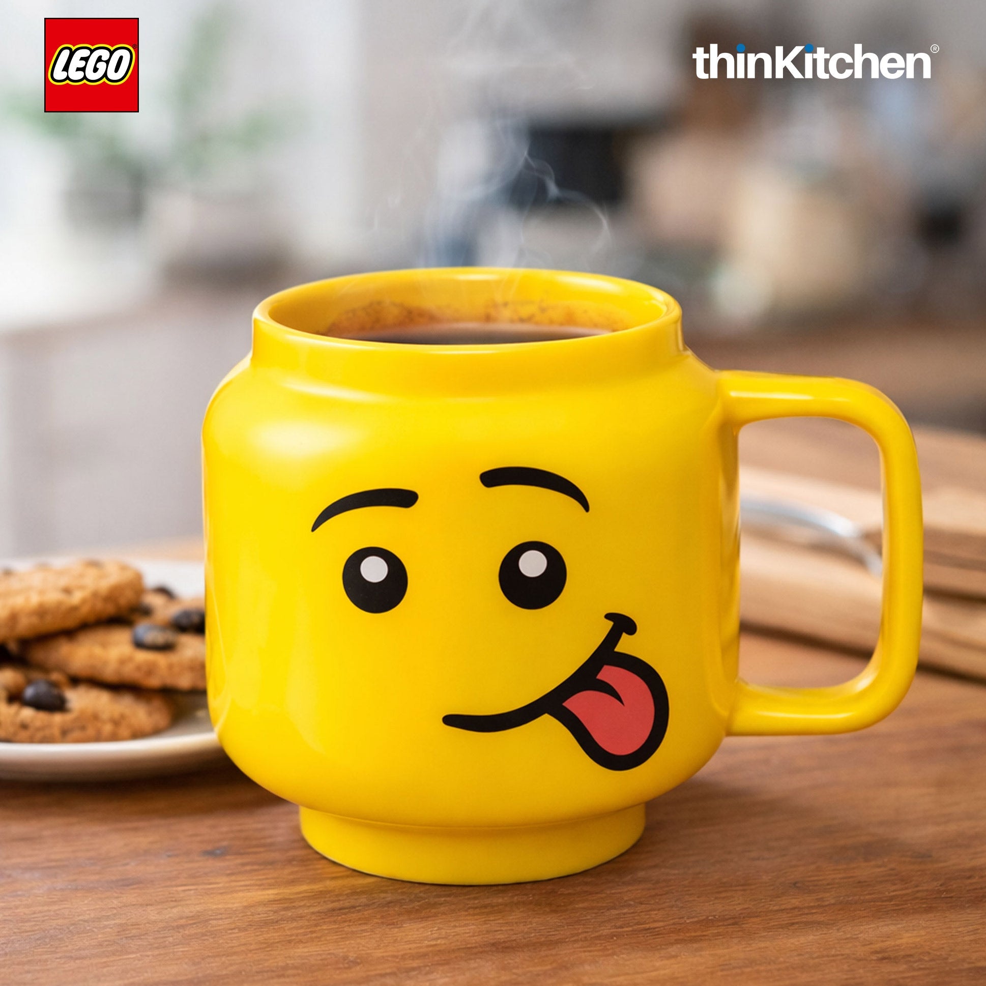 LEGO Iconic Silly Ceramic Mug for Tea, Coffee, 255ml  for Kids & Adults | Gift Mug for Office & Home Use - 3