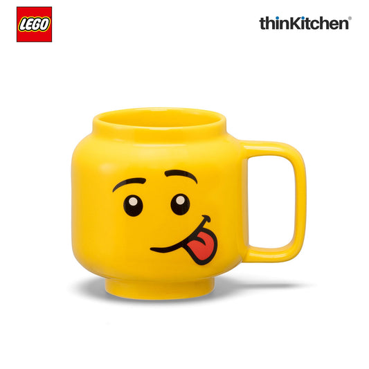 LEGO Iconic Silly Ceramic Mug for Tea, Coffee, 255ml  for Kids & Adults | Gift Mug for Office & Home Use